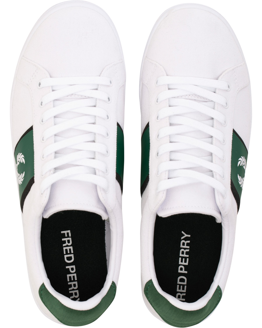 Hombres | Fred Perry B721 Canvas Sneaker White | Fred Perry | B721 Canvas Sneaker White