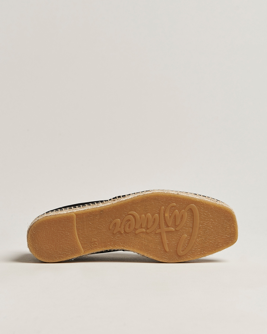 Hombres | Alpargatas | Castañer | Pablo Canvas Espadrilles Negro