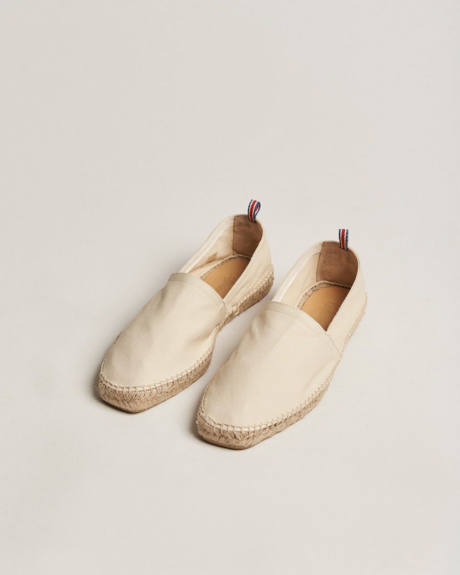 Hombres | Alpargatas | Castañer | Pablo Canvas Espadrilles Ivory