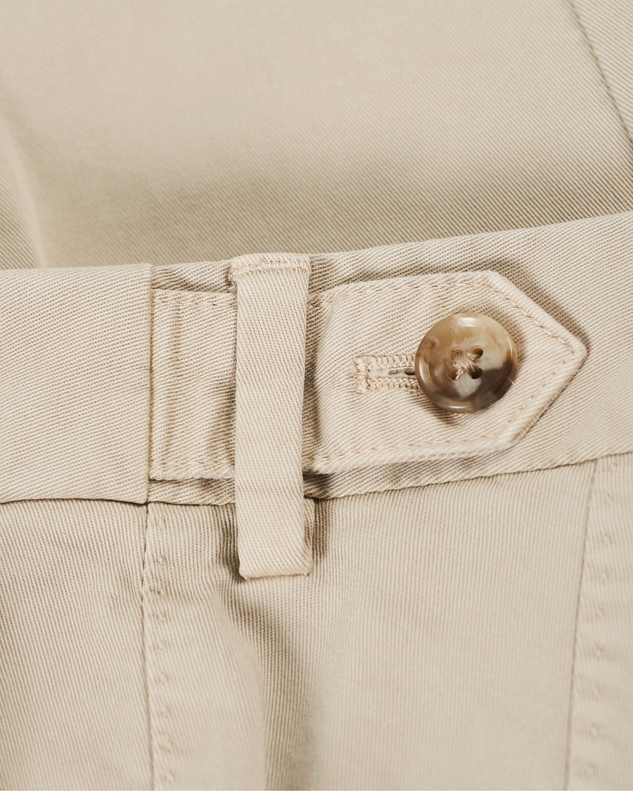 Hombres | Pantalones | Oscar Jacobson | Danwick Side Adjusters Chino Beige