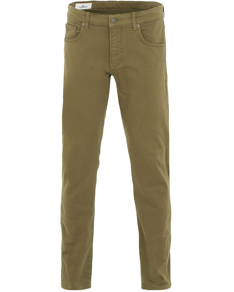 Hombres | Pantalones | J.Lindeberg | Jay Solid Stretch 5-Pocket Pants Ivy Green