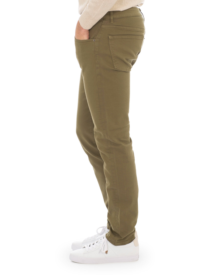 Hombres | Pantalones | J.Lindeberg | Jay Solid Stretch 5-Pocket Pants Ivy Green