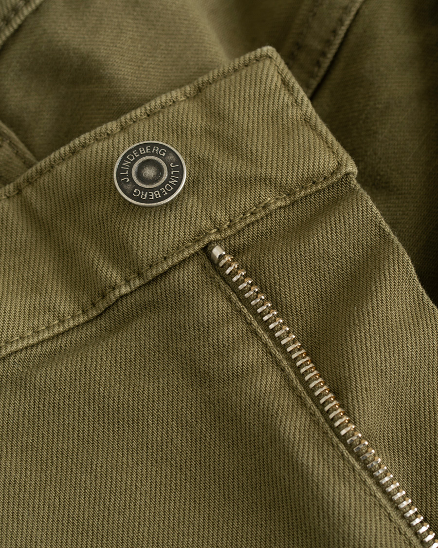 Hombres | Pantalones | J.Lindeberg | Jay Solid Stretch 5-Pocket Pants Ivy Green