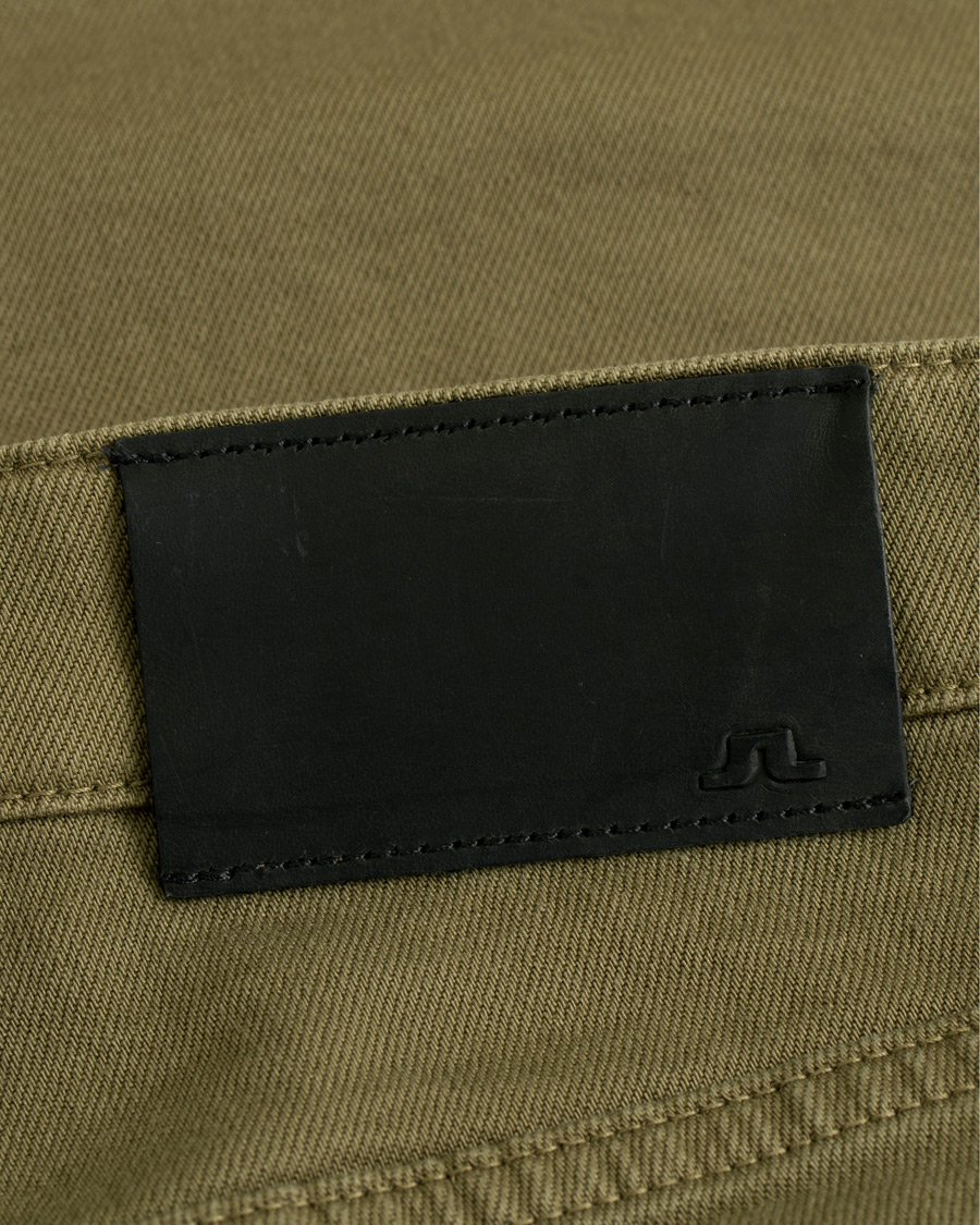 Hombres | Pantalones | J.Lindeberg | Jay Solid Stretch 5-Pocket Pants Ivy Green