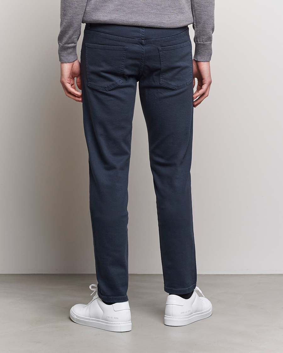 Hombres | Pantalones | J.Lindeberg | Jay Solid Stretch 5-Pocket Pants Navy