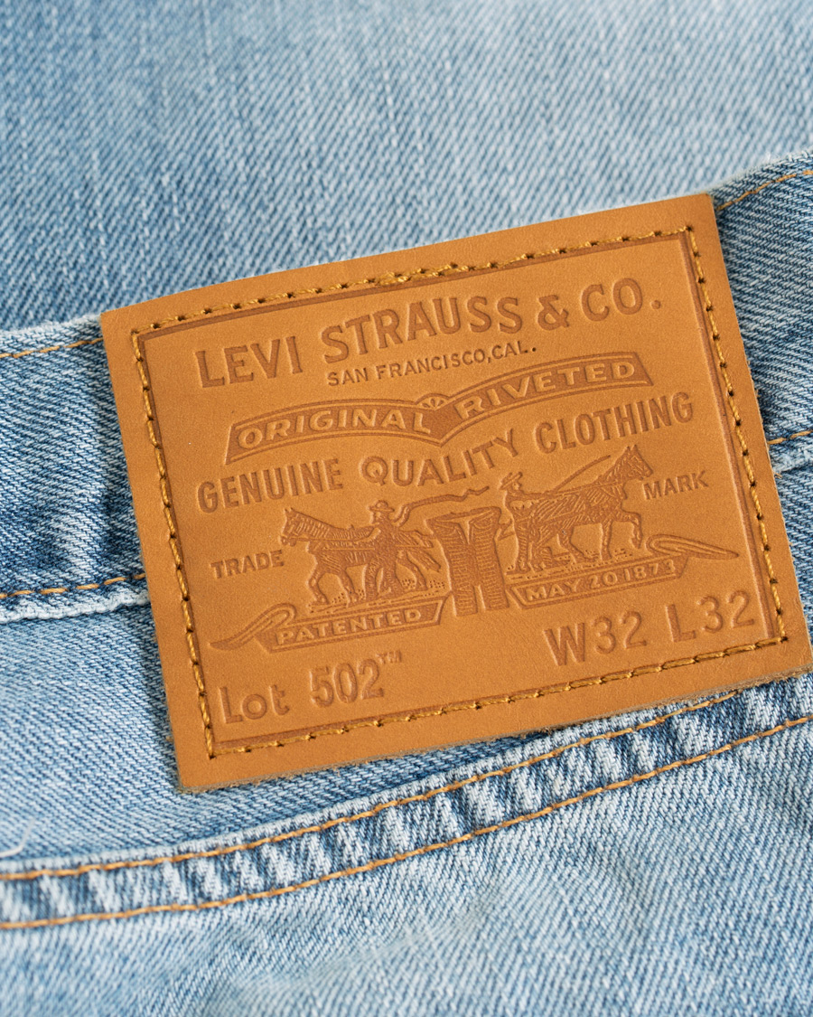 Hombres | Vaqueros | Levi's | 502 Regular Tapered Fit Jeans Kalsomine