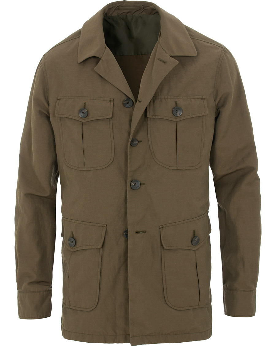 Hombres | Abrigos y chaquetas | Caruso | Kruger Field Jacket Military Green