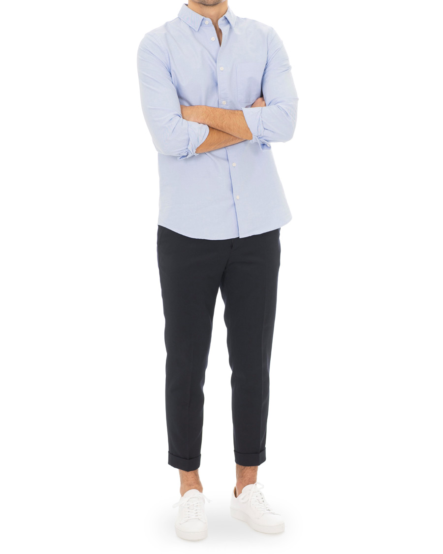 Hombres | Camisas | Filippa K | Tim Oxford Shirt Light Blue