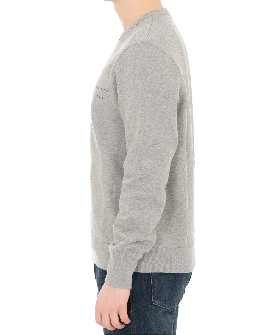 Hombres | Jerséis y prendas de punto | Tiger of Sweden | Dinos Sweatshirt Grey Melange