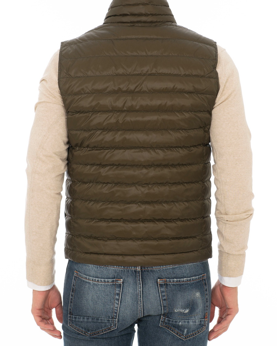 Hombres | Abrigos y chaquetas | Woolrich | Bering Lightweight Down Vest Green