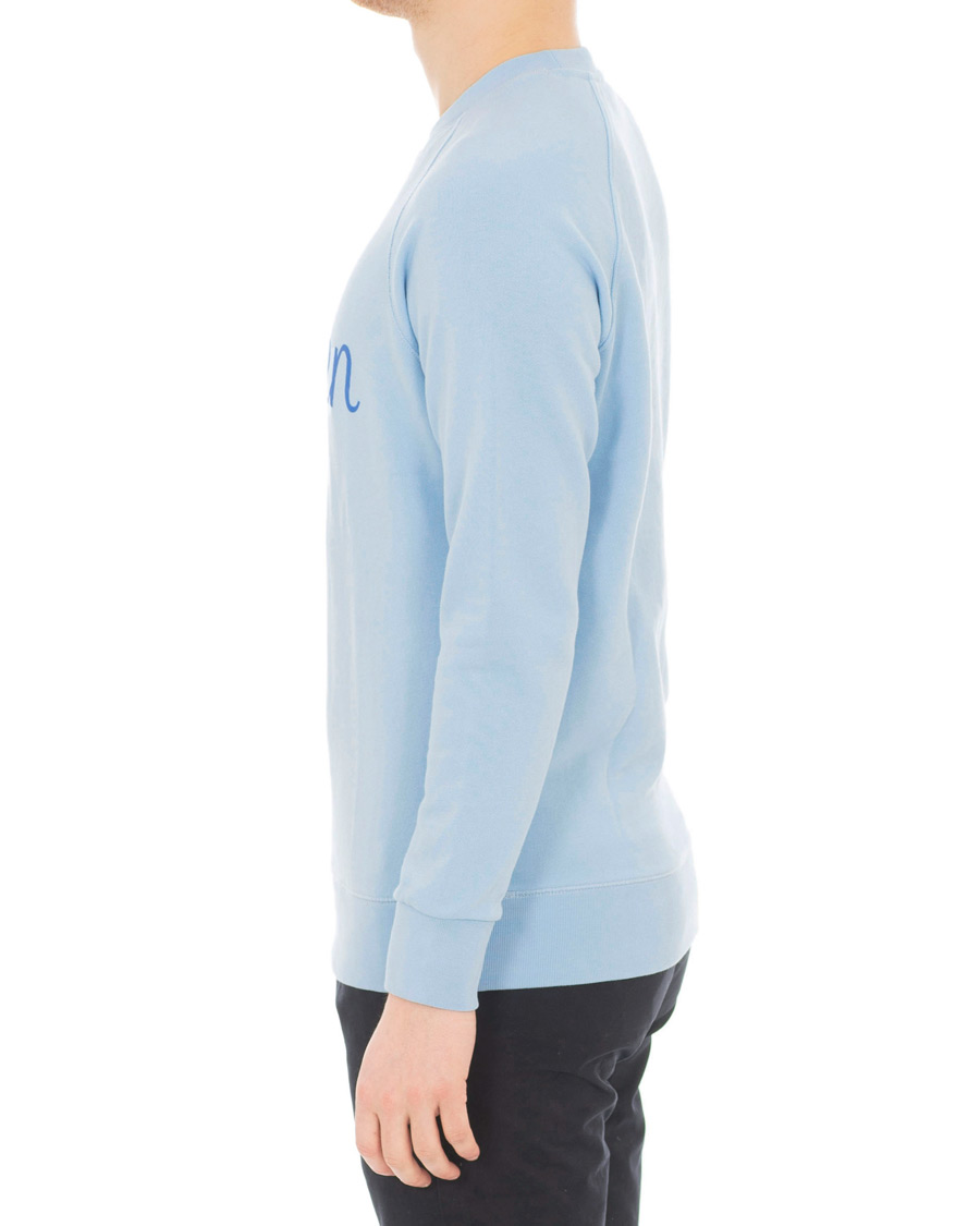 Hombres | Jerséis y prendas de punto | Maison Kitsuné | Sweatshirt Parisien Light Blue