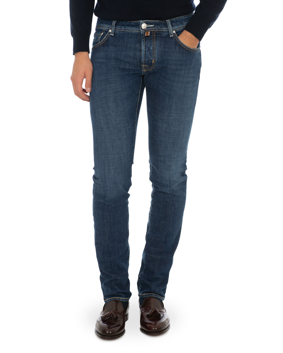 Hombres | Vaqueros | Jacob Cohën | 622 Slim Fit Jeans Mid Blue 