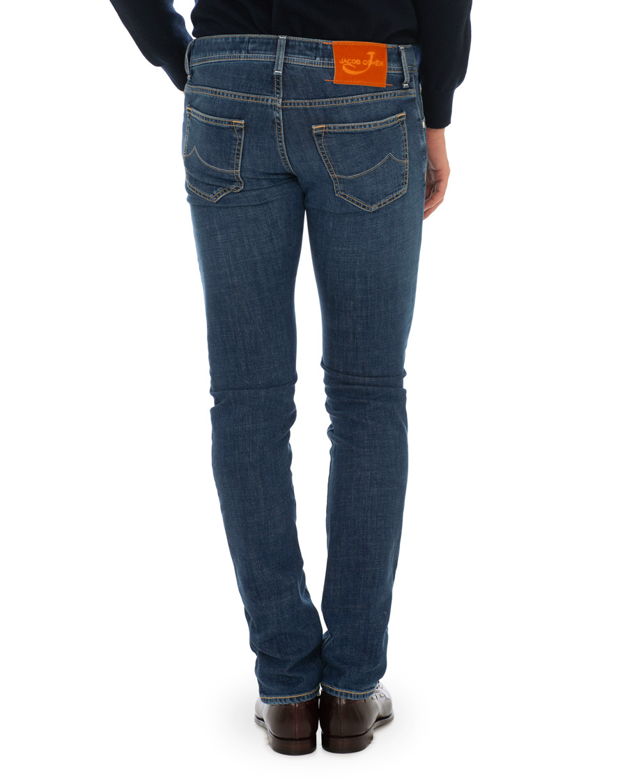 Hombres | Vaqueros | Jacob Cohën | 622 Slim Fit Jeans Mid Blue 