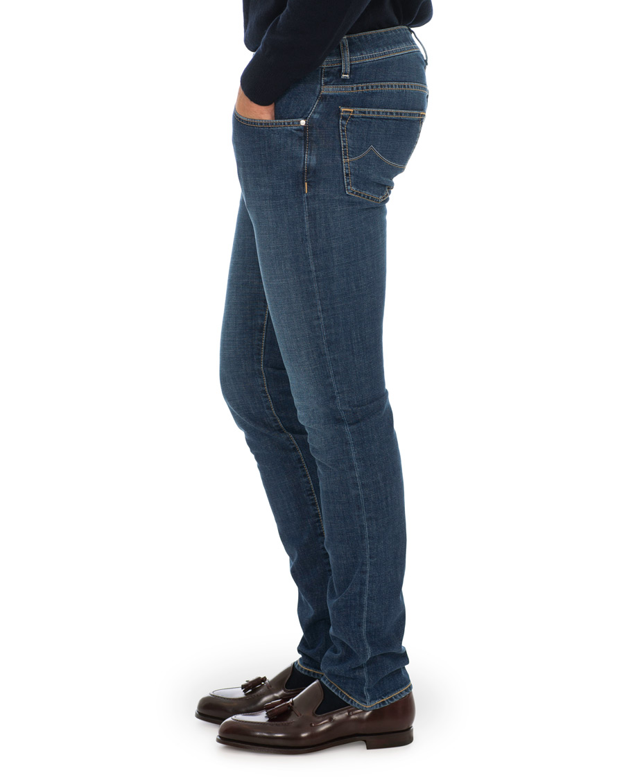 Hombres | Vaqueros | Jacob Cohën | 622 Slim Fit Jeans Mid Blue 