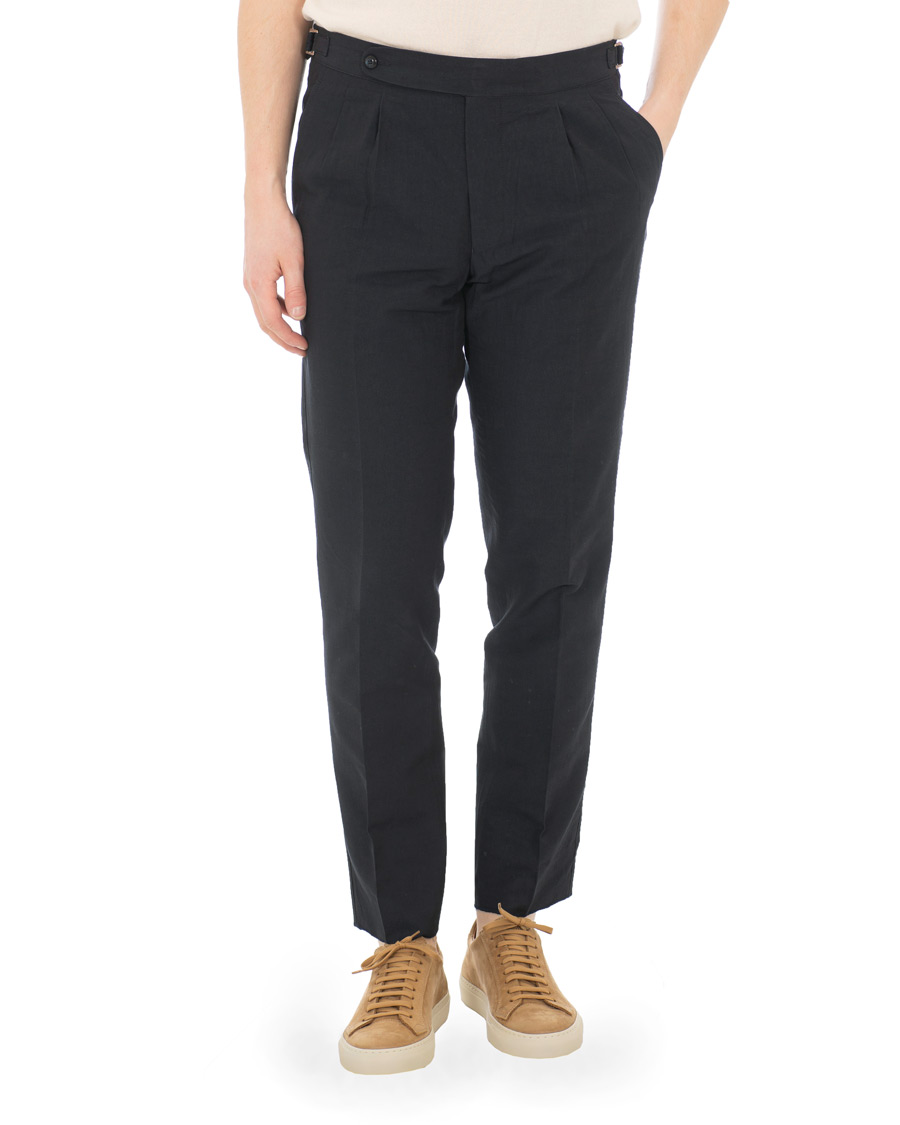 Hombres | Pantalones | The Gigi | Ciak Sartorial Trousers Navy