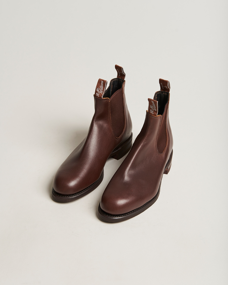Hombres | R.M.Williams Wentworth G Boot Yearling Rum | R.M.Williams | Wentworth G Boot Yearling Rum