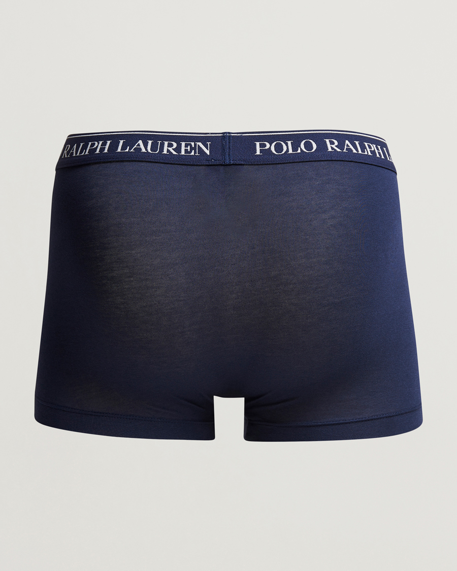 Hombres | Bañadores | Polo Ralph Lauren | 3-Pack Trunk Navy/Saphir/Bermuda