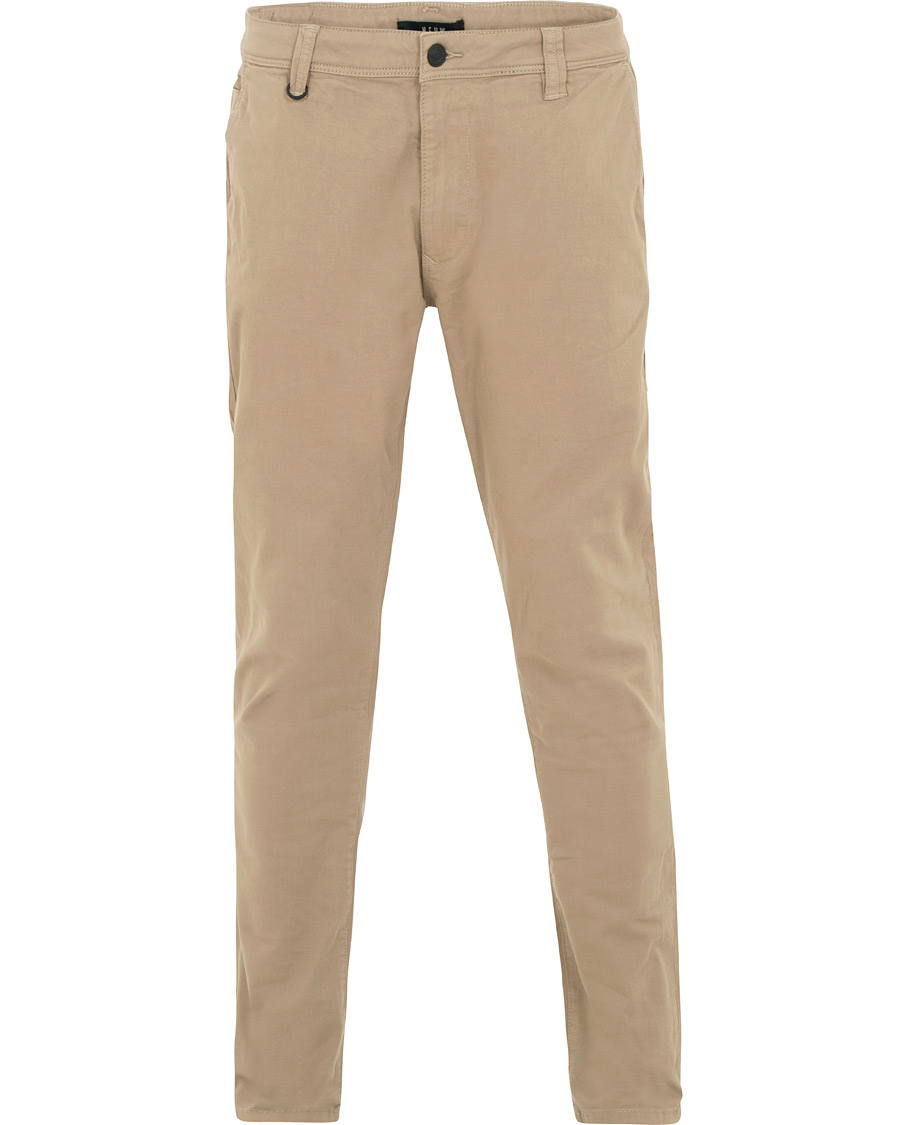 Hombres | Pantalones | Neuw | Rock Utility Stretch Chinos Sand