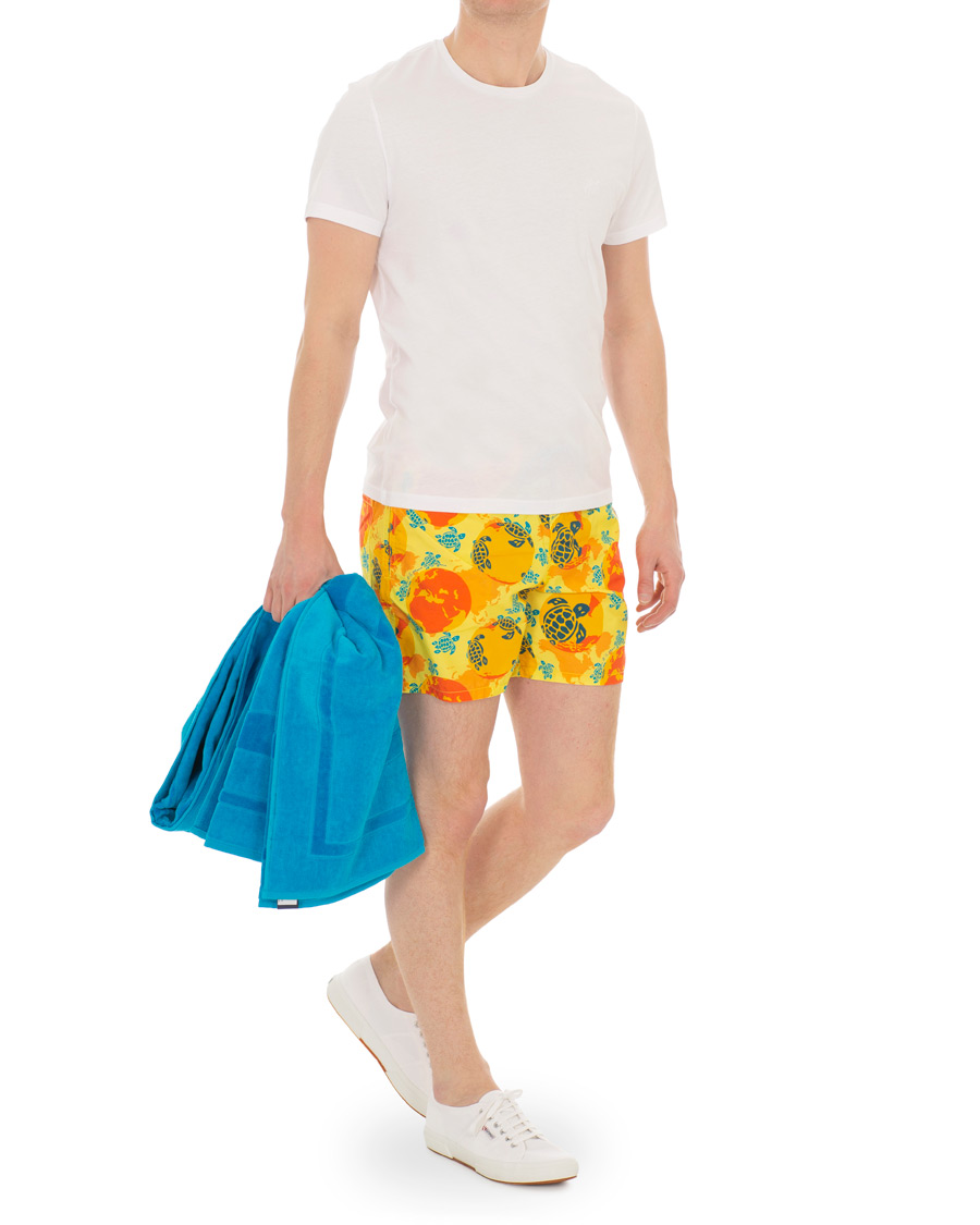 Hombres | Bañadores | Vilebrequin | Moorea Swim Shorts Mappemonde Dots