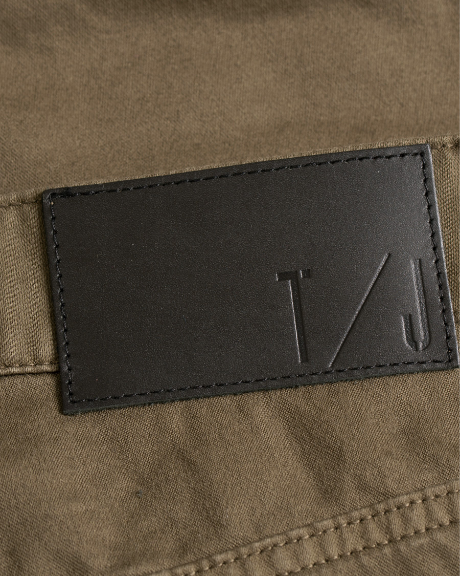 Hombres | Pantalones | Tiger of Sweden Jeans | Iggy 5-Pocket Trousers Dark Khaki