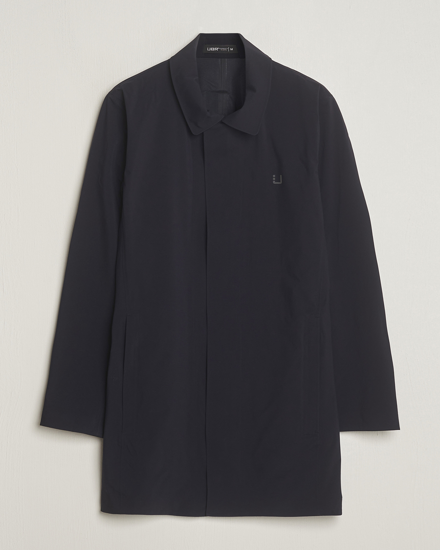 Hombres | Abrigos y chaquetas | UBR | Sky Fall Waterproof Coat Black Storm