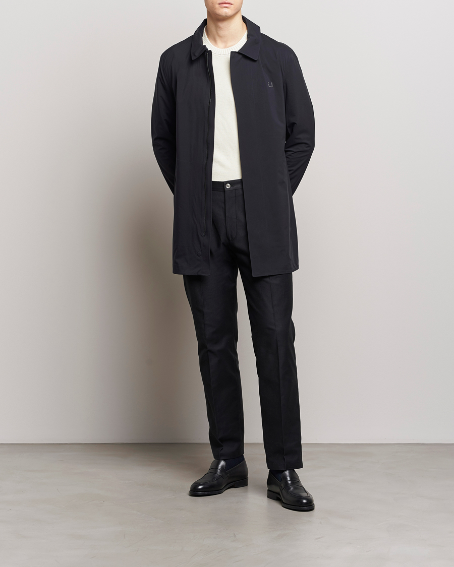 Hombres | Abrigos y chaquetas | UBR | Sky Fall Waterproof Coat Black Storm