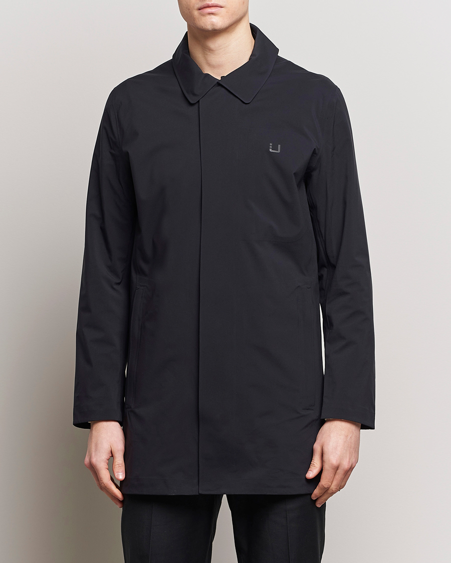 Hombres | Abrigos y chaquetas | UBR | Sky Fall Waterproof Coat Black Storm