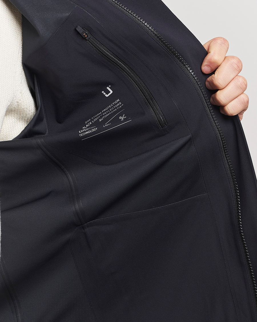Hombres | Abrigos y chaquetas | UBR | Sky Fall Waterproof Coat Black Storm