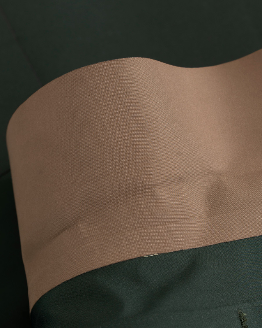 Hombres | Abrigos y chaquetas | Kired | Pablo Laser Cut Trench Green