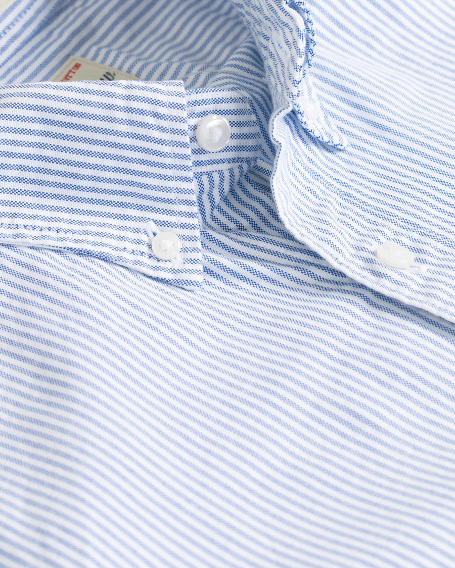 Hombres | Camisas | J.Crew | Slim Fit Stretch Oxford University Stripe Shirt Blue