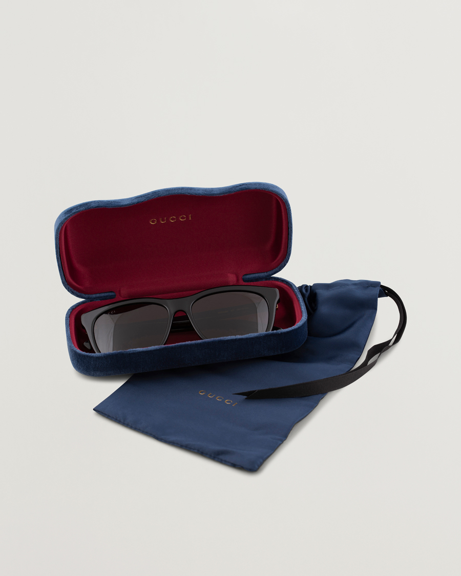 Hombres | Gucci GG0449S Sunglasses Black/Gold/Brown | Gucci | GG0449S Sunglasses Black/Gold/Brown