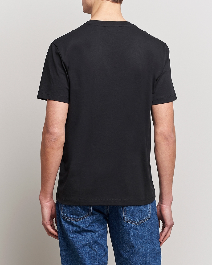 Hombres | Camisetas | Calvin Klein | Front Logo Tee Black