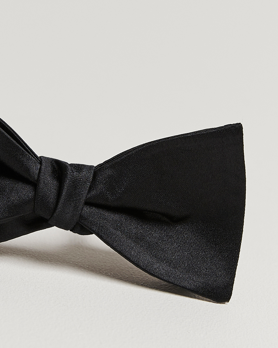 Hombres | Amanda Christensen Self Tie Silk Ceremony Black | Amanda Christensen | Self Tie Silk Ceremony Black