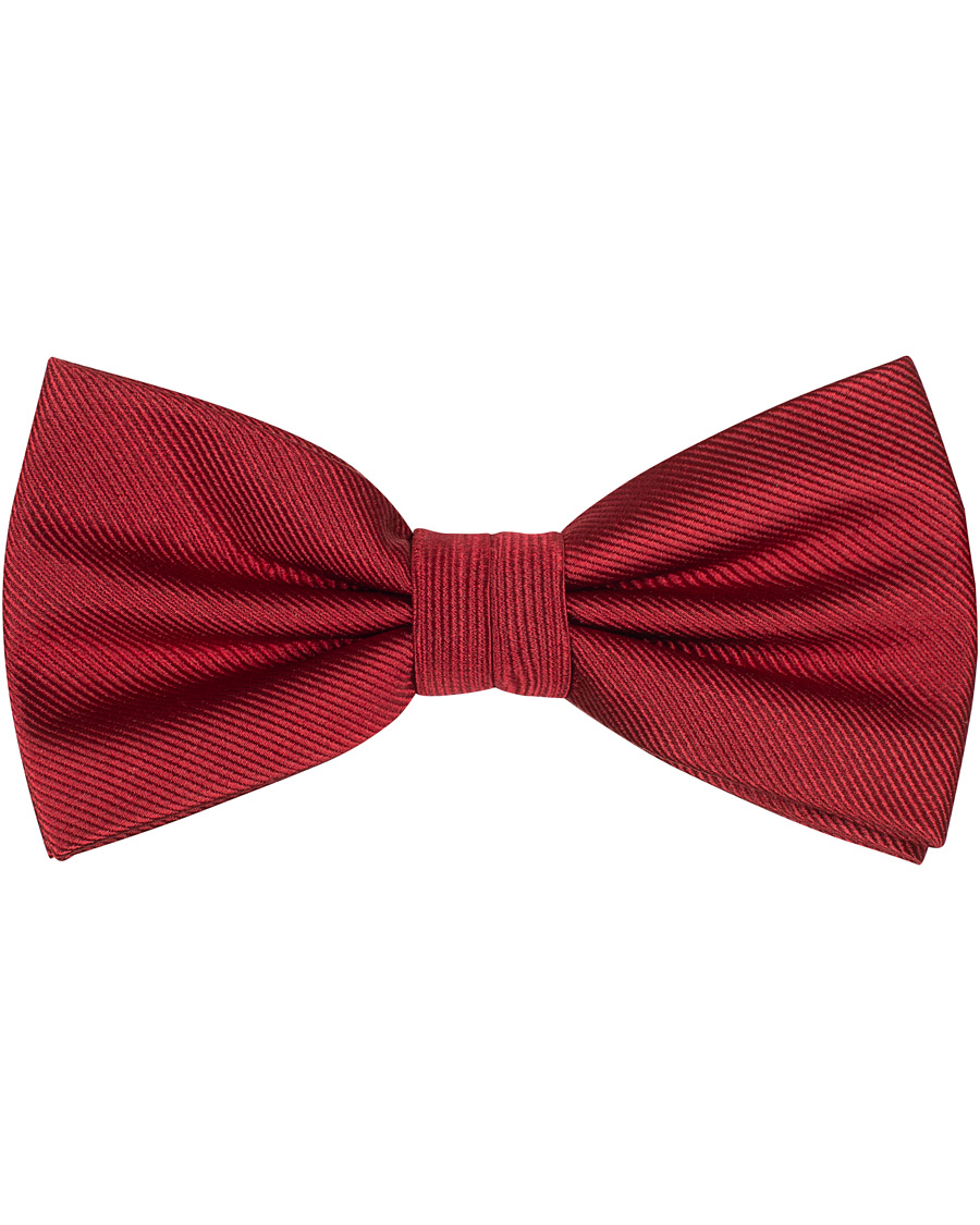 Hombres | Amanda Christensen Pre Tie Silk Wine Red | Amanda Christensen | Pre Tie Silk Wine Red