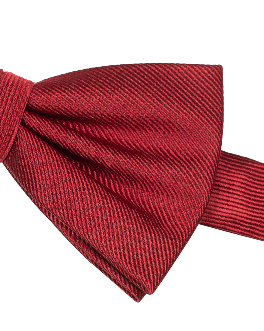 Hombres | Amanda Christensen Pre Tie Silk Wine Red | Amanda Christensen | Pre Tie Silk Wine Red
