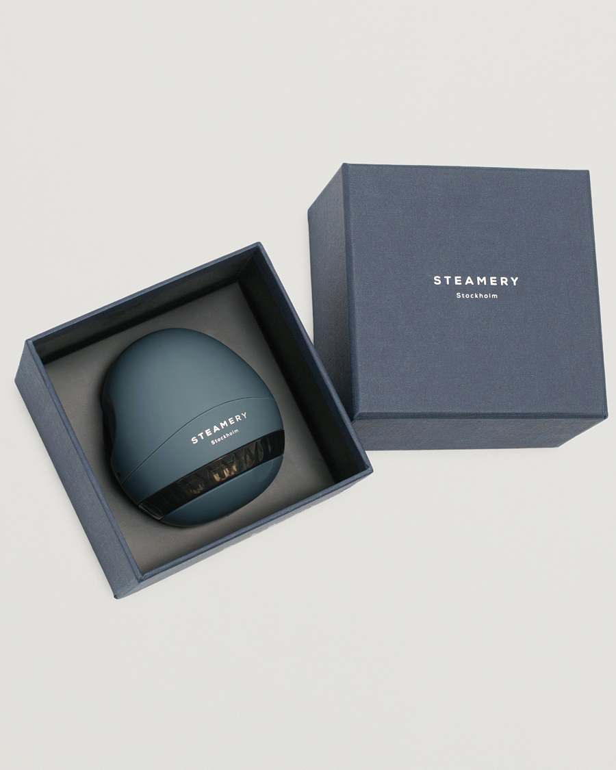 Hombres | Steamery Pilo Fabric Shaver Blue | Steamery | Pilo Fabric Shaver Blue