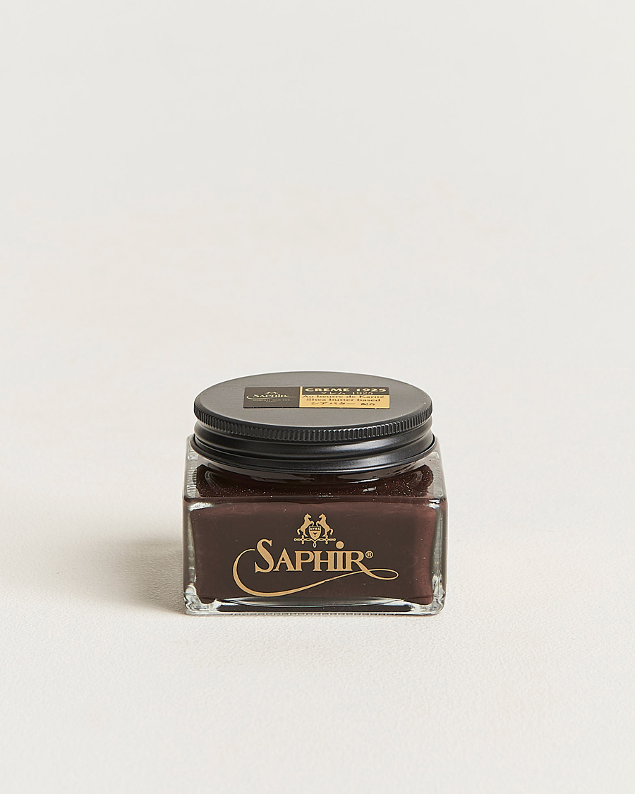 Hombres | Cuidado del calzado | Saphir Medaille d'Or | Creme Pommadier 1925 75 ml Parisien Brown