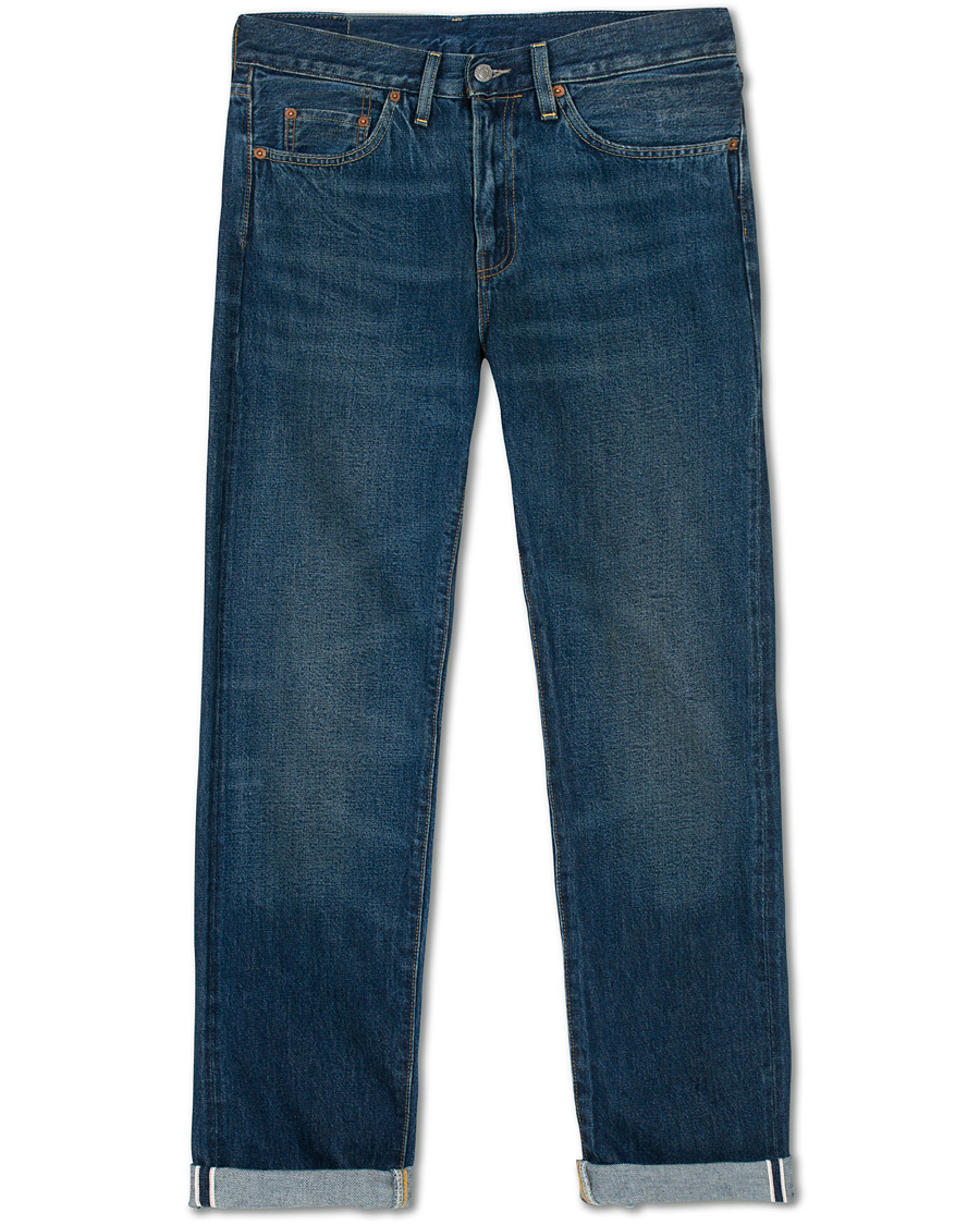 Hombres | Vaqueros | Levi's Vintage Clothing | 1954 Straight Fit 501 Gaslight Jeans Mid Blue