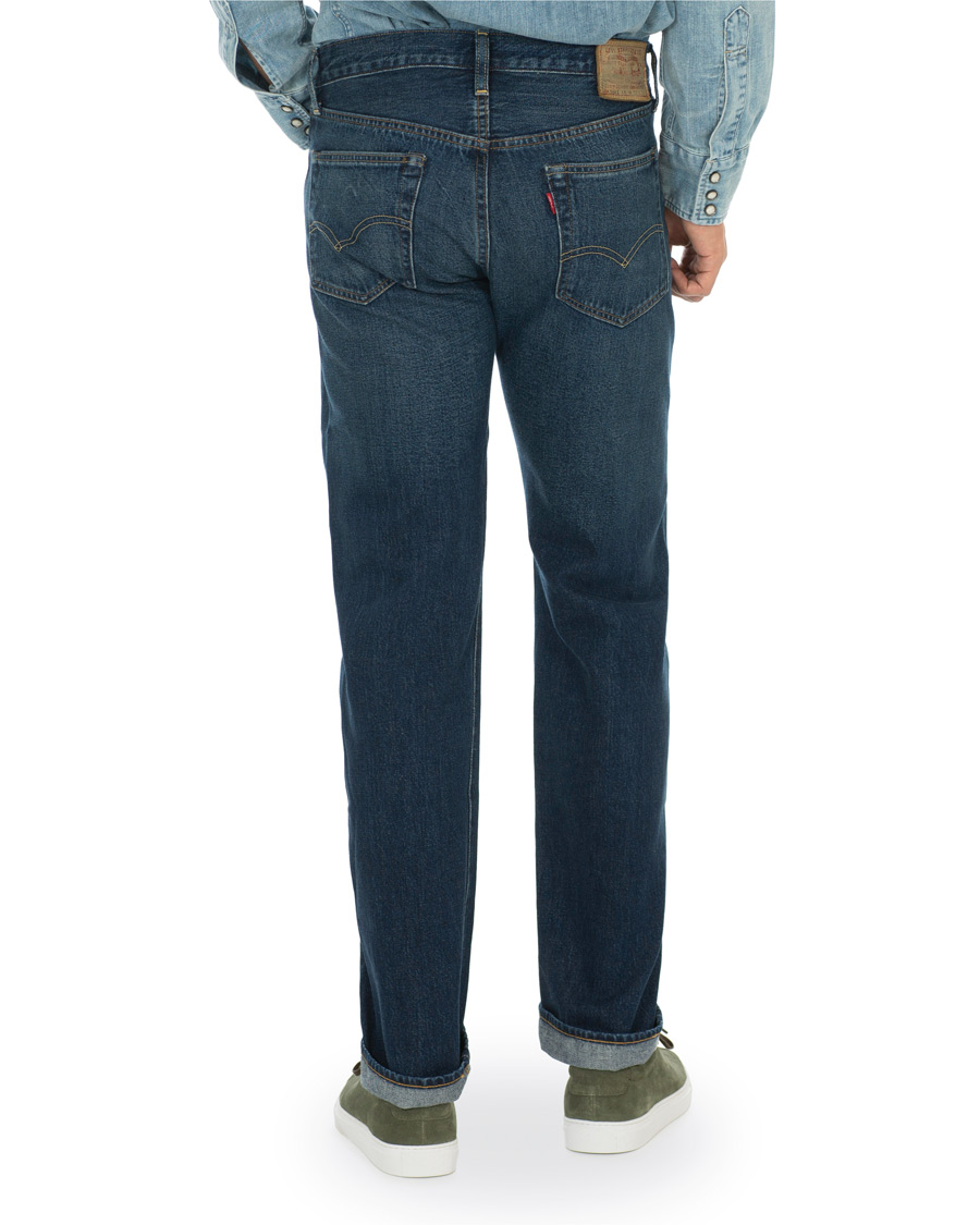 Hombres | Vaqueros | Levi's Vintage Clothing | 1954 Straight Fit 501 Gaslight Jeans Mid Blue