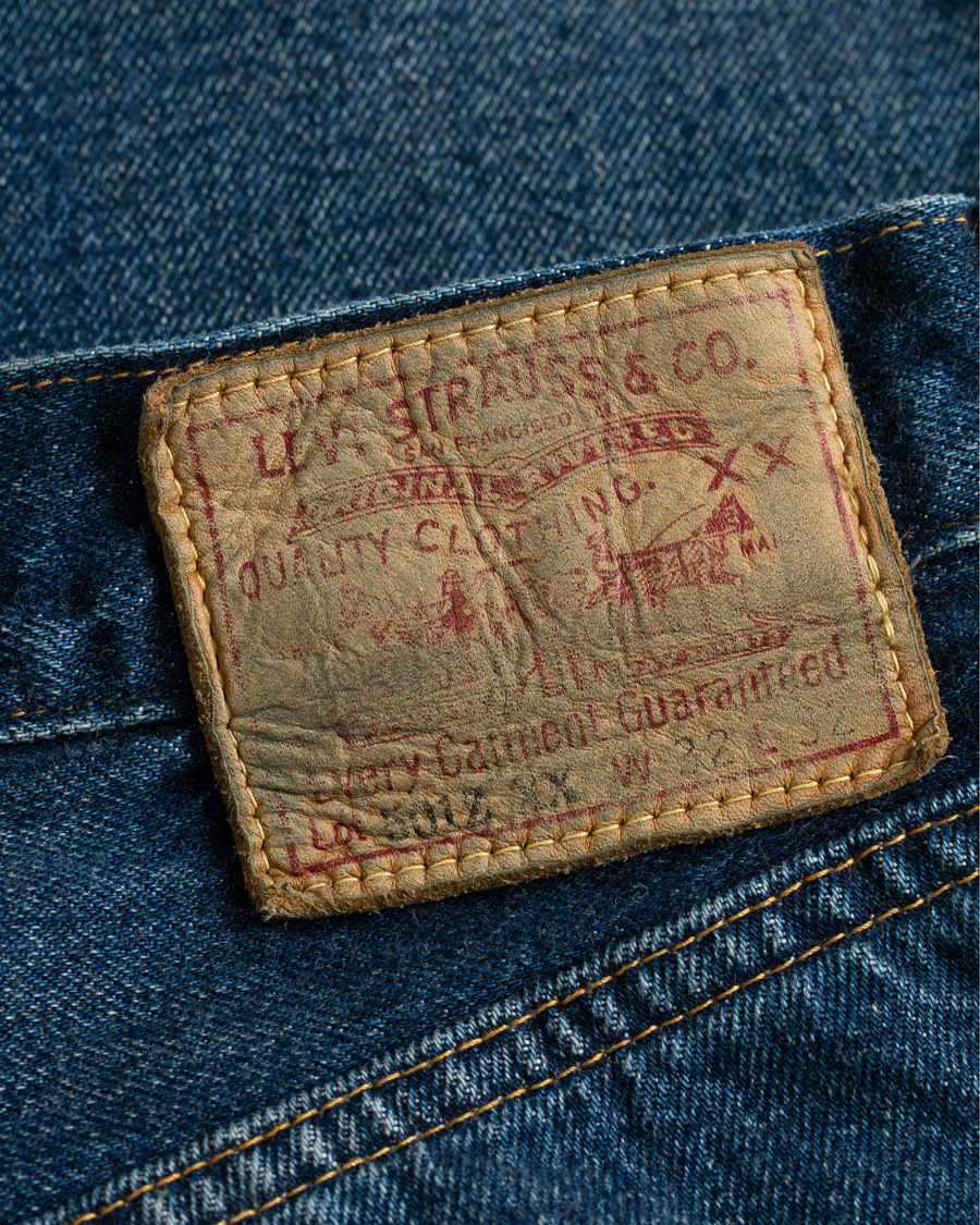 Hombres | Vaqueros | Levi's Vintage Clothing | 1954 Straight Fit 501 Gaslight Jeans Mid Blue