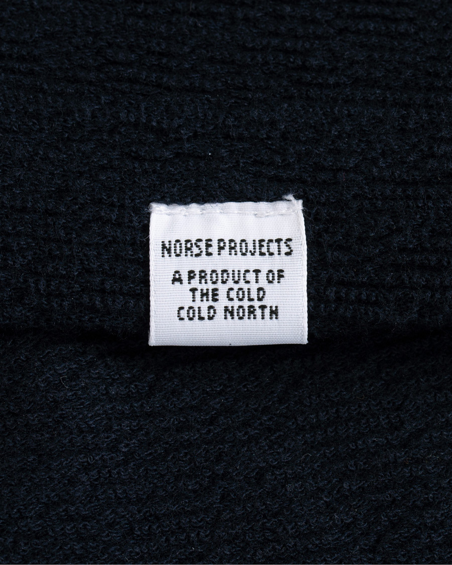 Hombres | Camisetas | Norse Projects | Johannes Texture Short Sleeve T-Shirt Dark Navy
