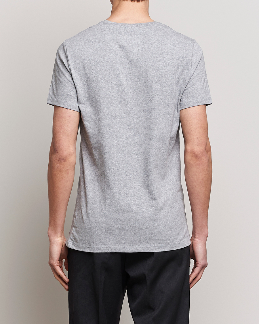 Hombres | Camisetas | Bread & Boxers | 2-Pack Crew Neck Tee Grey Melange