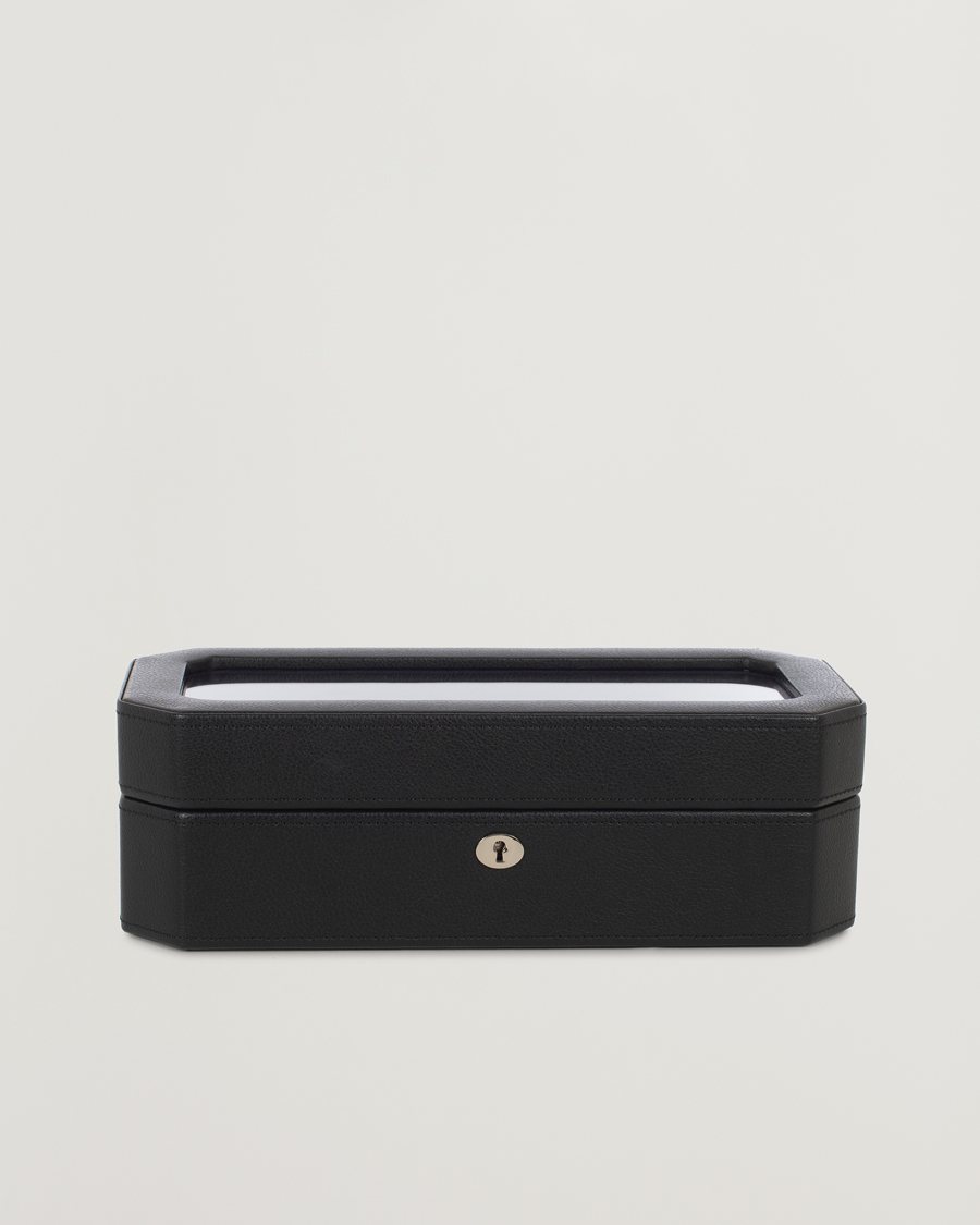 Hombres | Cajas para relojes y joyas | WOLF | Windsor 5 Piece Watch Box Black Purple