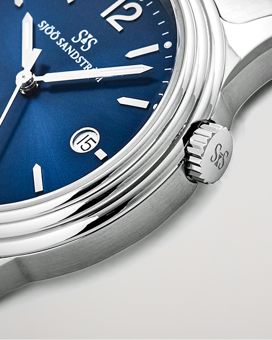 Hombres | Sjöö Sandström Royal Steel Classic 41mm Blue and Steel | Sjöö Sandström | Royal Steel Classic 41mm Blue and Steel