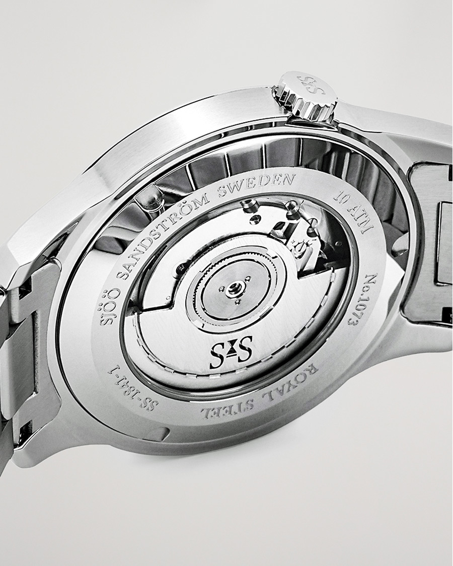 Hombres | Sjöö Sandström Royal Steel Classic 41mm Blue and Steel | Sjöö Sandström | Royal Steel Classic 41mm Blue and Steel
