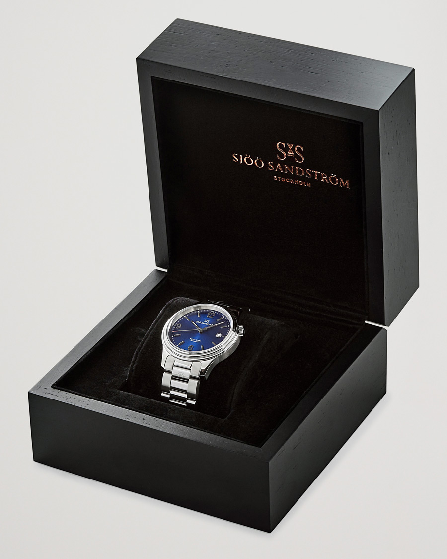 Hombres | Sjöö Sandström Royal Steel Classic 41mm Blue and Steel | Sjöö Sandström | Royal Steel Classic 41mm Blue and Steel