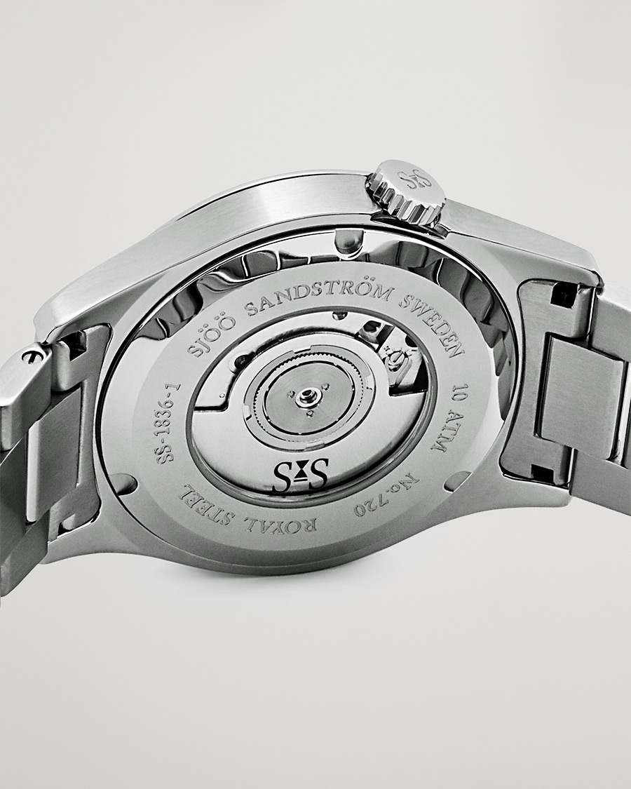 Hombres | Sjöö Sandström Royal Steel Classic 36mm Blue and Steel | Sjöö Sandström | Royal Steel Classic 36mm Blue and Steel