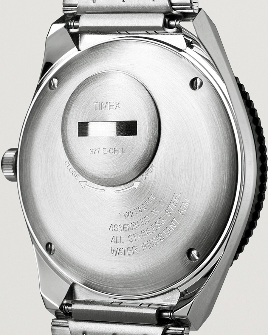 Hombres | Timex Q Reissue 1979 Silver/Blue Dial | Timex | Q Reissue 1979 Silver/Blue Dial