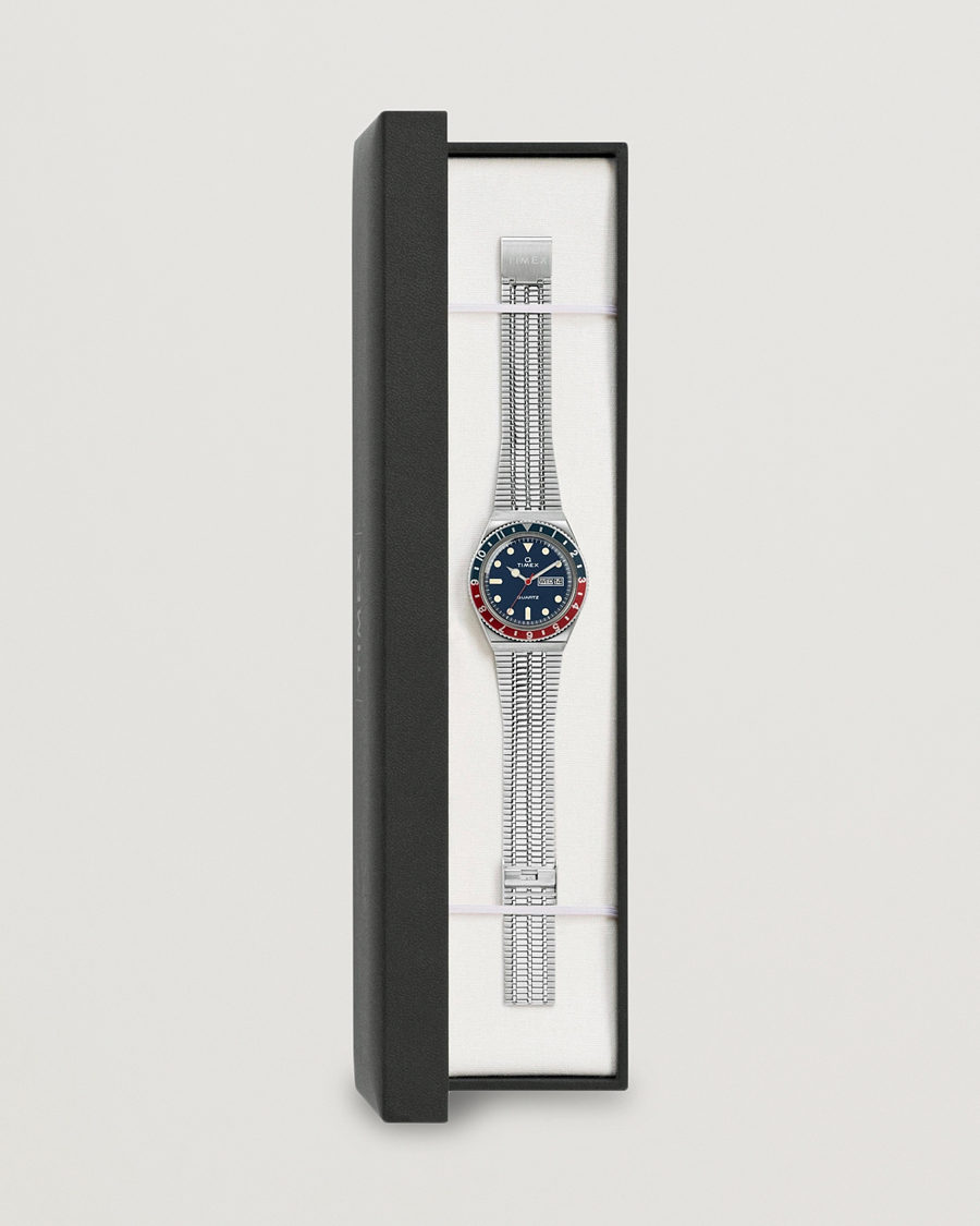 Hombres | Timex Q Reissue 1979 Silver/Blue Dial | Timex | Q Reissue 1979 Silver/Blue Dial