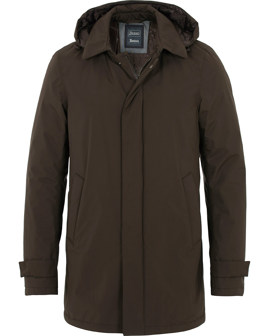 Hombres | Abrigos y chaquetas | Herno | Laminar Padded Coat Brown